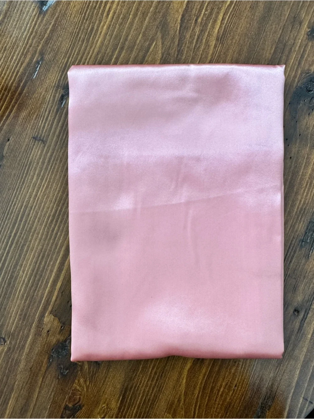 Satin Pink Pillowcase - Luxury Satin Pillow Cover